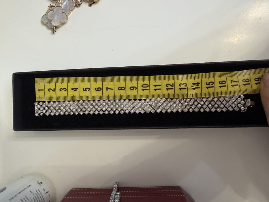 Бриллиантовый браслет 750 пробы