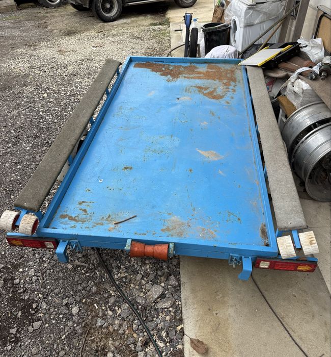 Ремарке за лодка/колесар самосвално