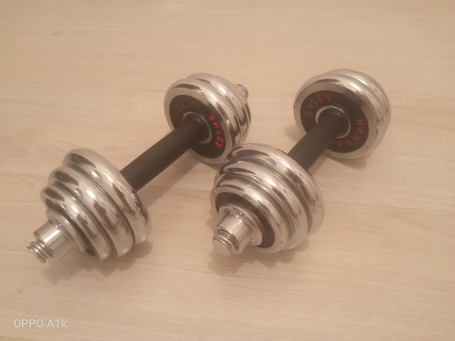 Гантели металлические