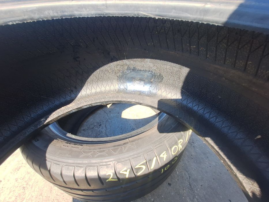 2 anvelope vara 245/40r17 Dunlop runflat 2019 Montaj Gratuit