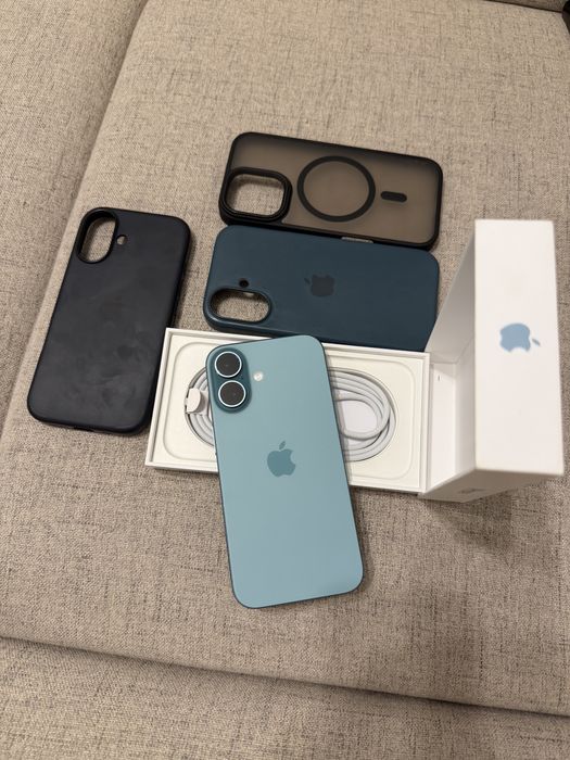 iphone 16 teal de 512gb in stare perfecta, ca NOU
