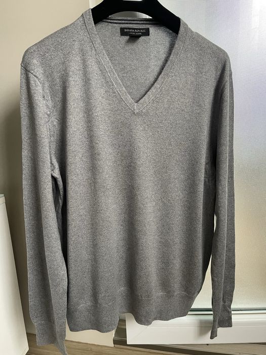 Pulover barbatesc, marime M, matase, nou