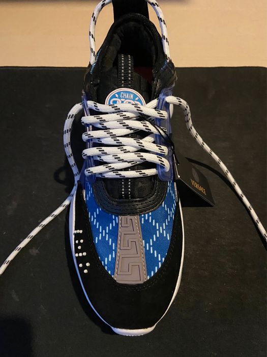 Versace Chain Reaction Black and Blue.