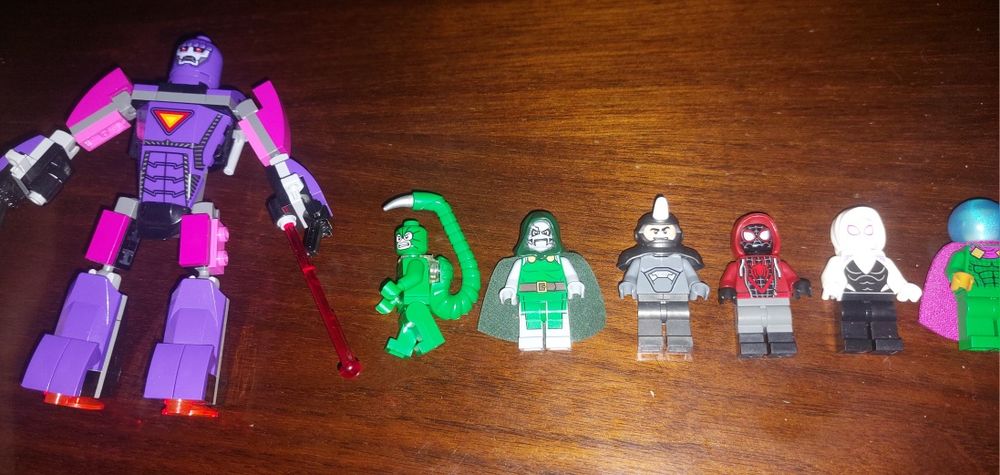 Lego marvel minifigures