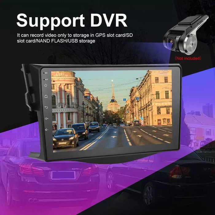 Двоен дин за Toyota RAV4 Мултимедия навигация  за RAV 4 с Android 2DIN