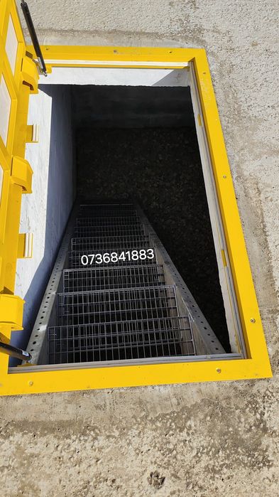 Scări metalice zincate 90x27