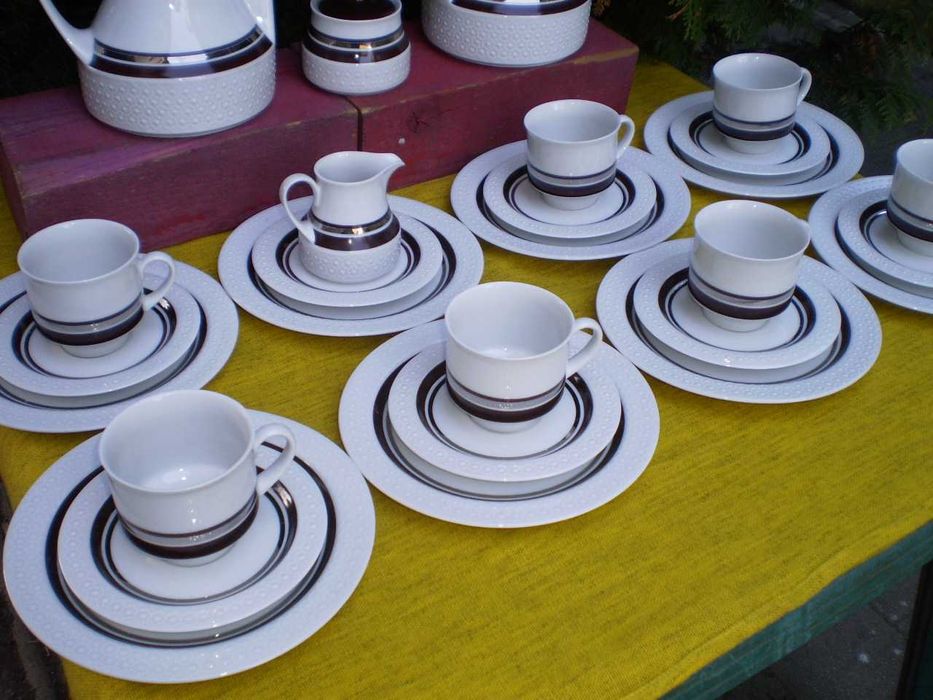 Ceainic cu set  mic dejun portelan de calitate Bavaria