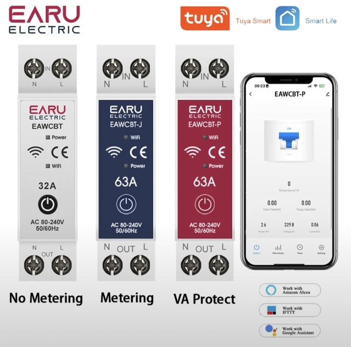 Умный автомат электрический