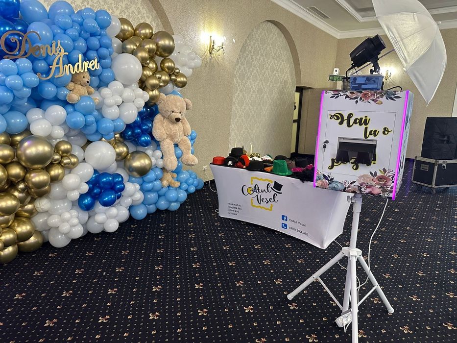 Oglindă foto, cabină foto,  fum greu, artificii,  selfie 360