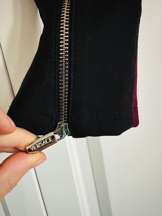 Pantaloni de dama Versace eleganti / casual , masura M / L , Noi