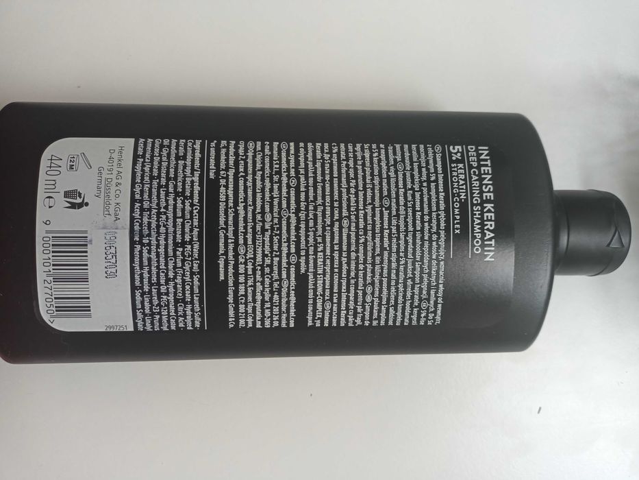 SYOSS intense keratin Интензивен шампоан балсам за коса Keratin