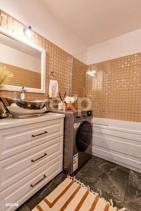 Apartament 2 camere modern Rasnov 58 mp balcon Parcare 440 euro.