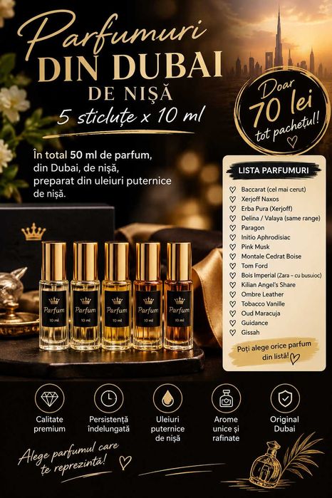Parfum ulei dubai
