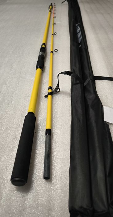 SET 2 Lansete Feeder 3.0m PRO FL Dual Force 200 gr + 2 Mulinete QC5000