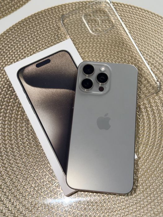Iphone 15 Pro Max Natural Titanium 256 GB