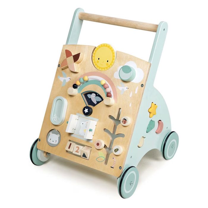 Дървена проходилка Tender Leaf Toys - Sunshine Baby Activity Walker