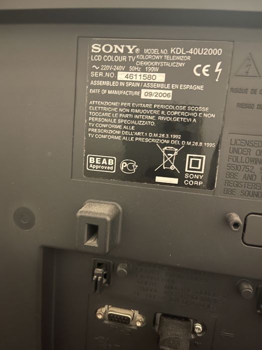 Телевизор Sony Bravia