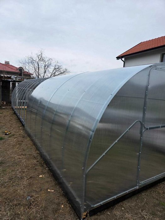 Оранжерия с поликарбонат 3х4 / 3х6 / 3х8 / 3х10 – Профил 40х20