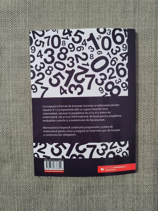 Carte bac 2024 matematica M1-M2