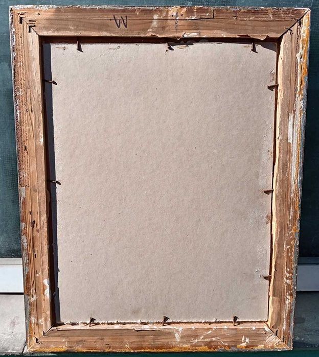 Tablou vechi - natura statica cubista - semnat Victor Brauner