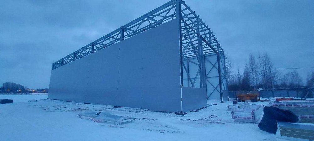 Ангары, склады, фабрики, заводы, магазины, офисы из сэндвич панелей