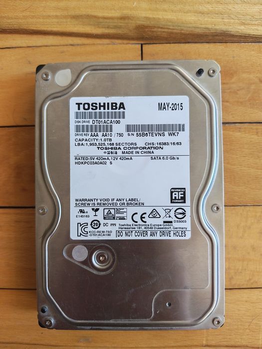 HDD-uri diferite modele (1TB si 2TB)