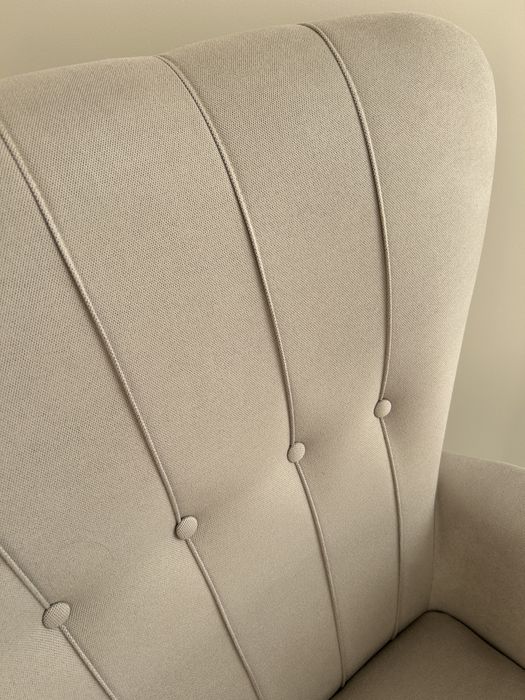 Fotoliu elegant bej