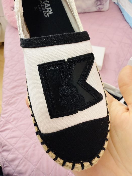 Нови детски еспадрили Karl Lagerfeld номер 30