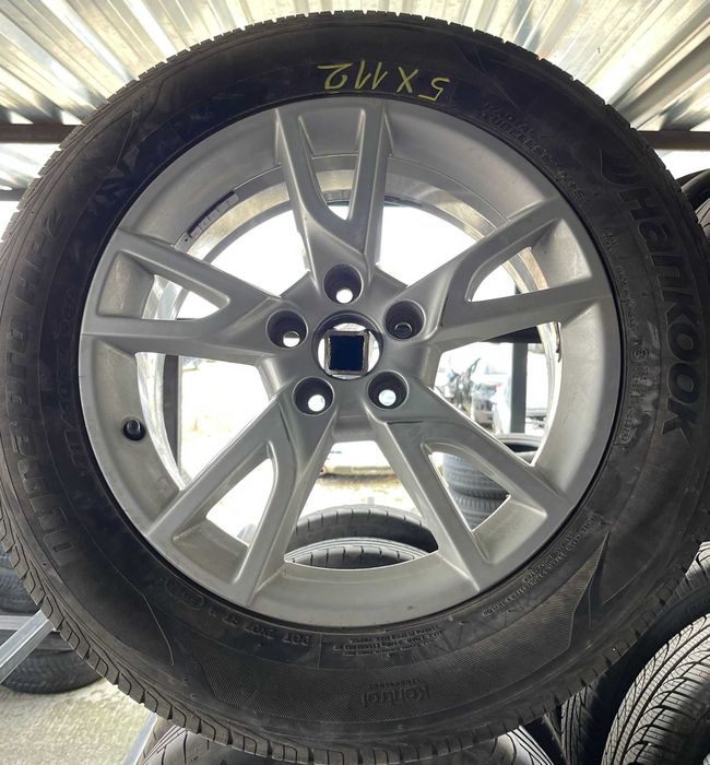 Set jante aliaj R17 originale Audi Q3 2011-2017 cu anvelope de vara