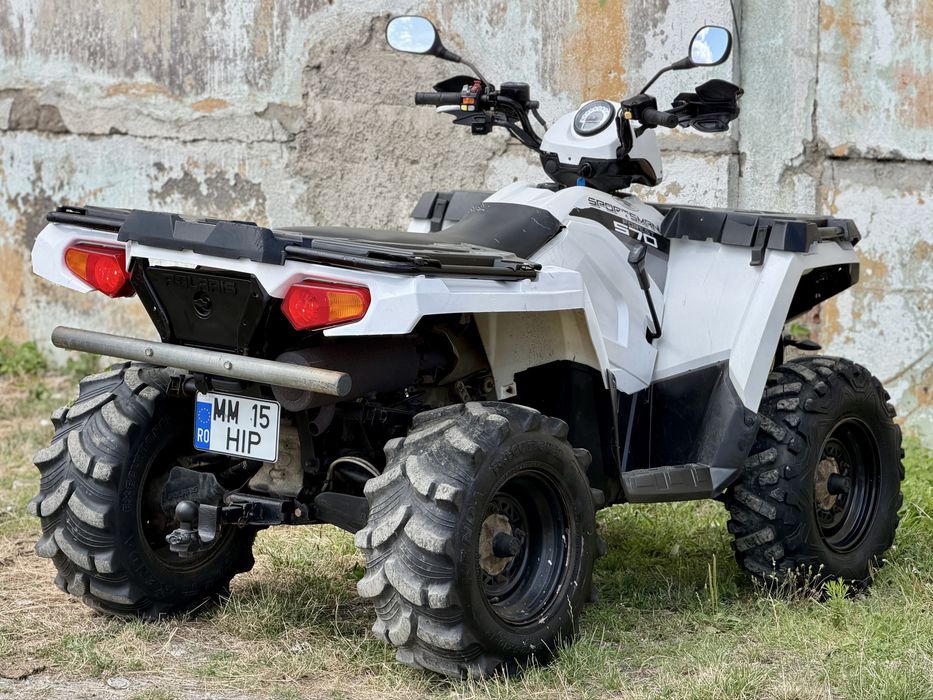 ATV Polaris Sportsman  570 / 2015 / INMATRICULAT / OMOLOGAT 2 Locuri