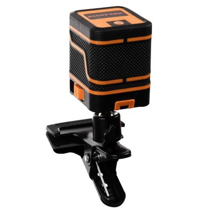 Нивелир лазерен BIGSTREN 24293, зелен кръстосан лъч, 25 м, 2 проекции