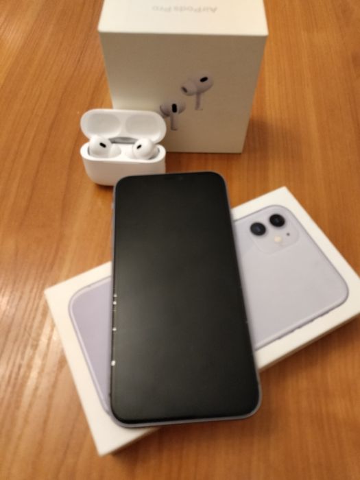 iPhone 11..+науш