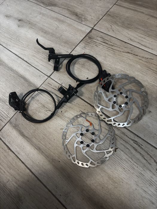 Комплект спирачки shimano deore m6100