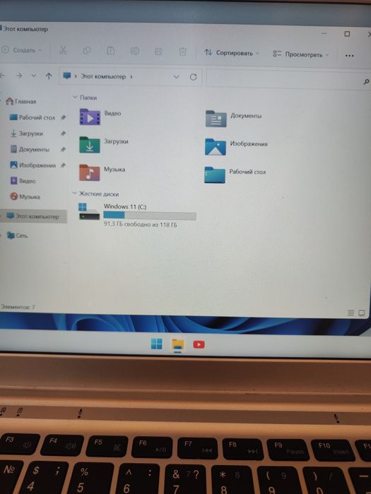 Noutbuk celeron j3455 8/128gb