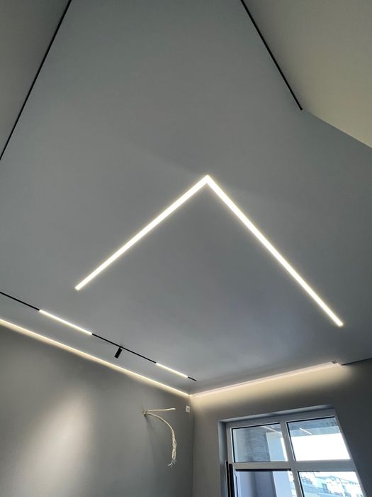 Натяжные потолки под ключ