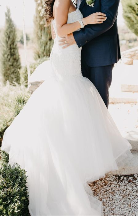 Rochie mireasă culoare ivory măsura S