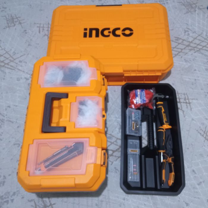 INGCO Professional набор 3в1 — полный комплект, почти новый (2 аккумул