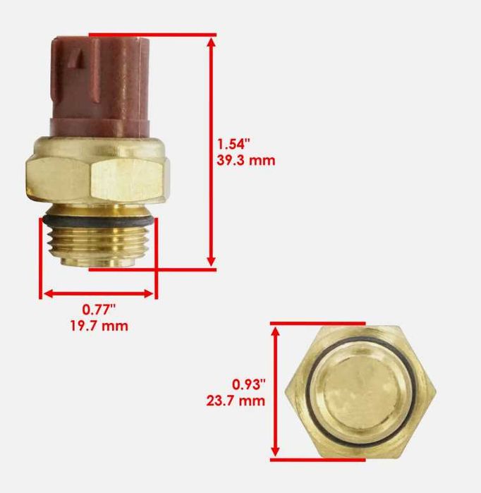 Датчик за температура за перка на радиатора KLR650 Outlander 330 400