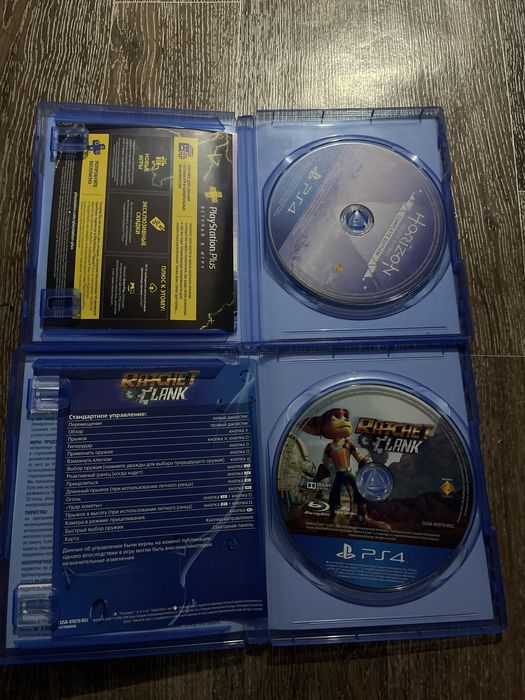 игровой диск на PS 4