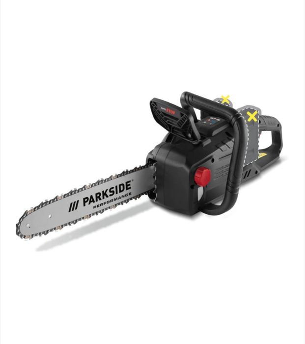 Верижен трион за две батерии на Parkside Performance 40V