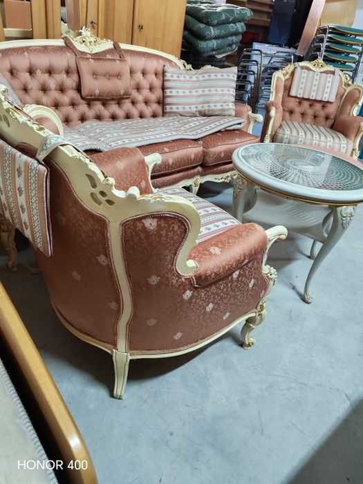 Set Canapea , Fotoliu - Vintage - Baroc - Vitange - Germania