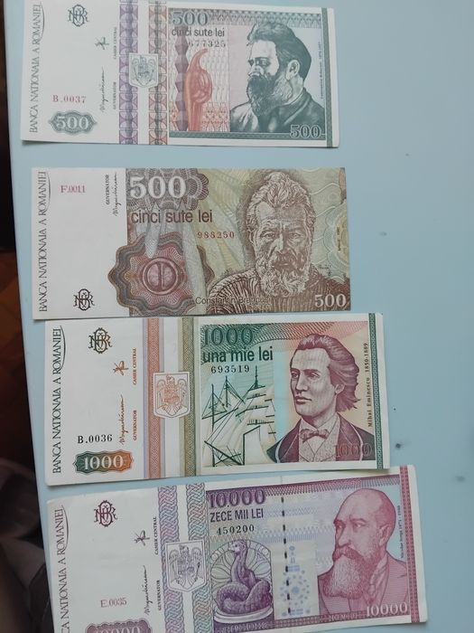 Monede  si bancnote  noi si vechi romanesti