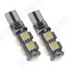 Лед крушки 2бр. за габарит T10-W5W 9LED 12V 5050 SMD- А3028