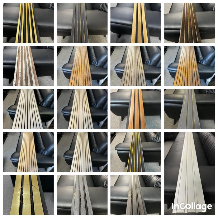 Бамбуковые и шпон панели