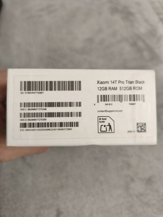 Vând telefon mobil Xiaomi 14T Pro ,la cutie,că nou!