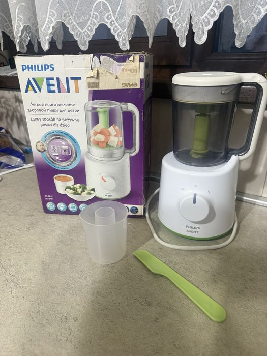 Aparat de gatit cu abur si blender 2 in 1 Philips Avent