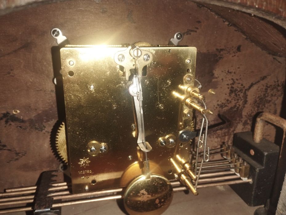 Ceas pendula de semineu Junghans 1937 cu pendul