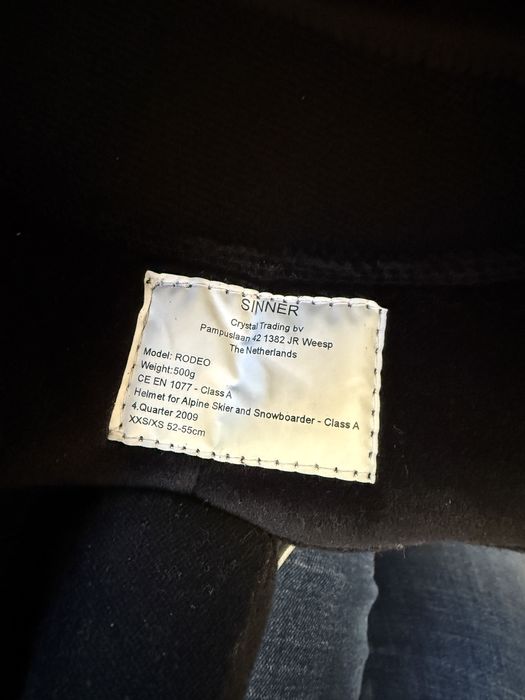 Ски каска SINNER XS