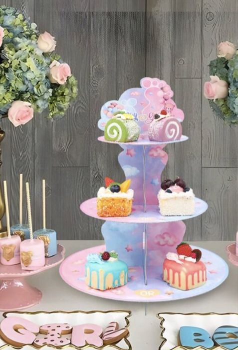 Парти декорация за мъфини и кексчета