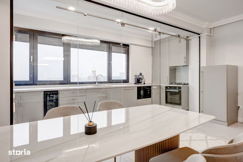 Apartament elegant de 2 camere, 82mp utili, loc de parcare si boxa!